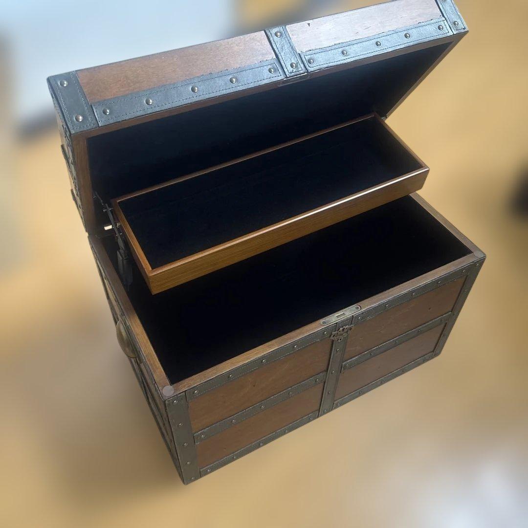 Powell Life Chest 木製トランク メモリアルチェスト 大容量