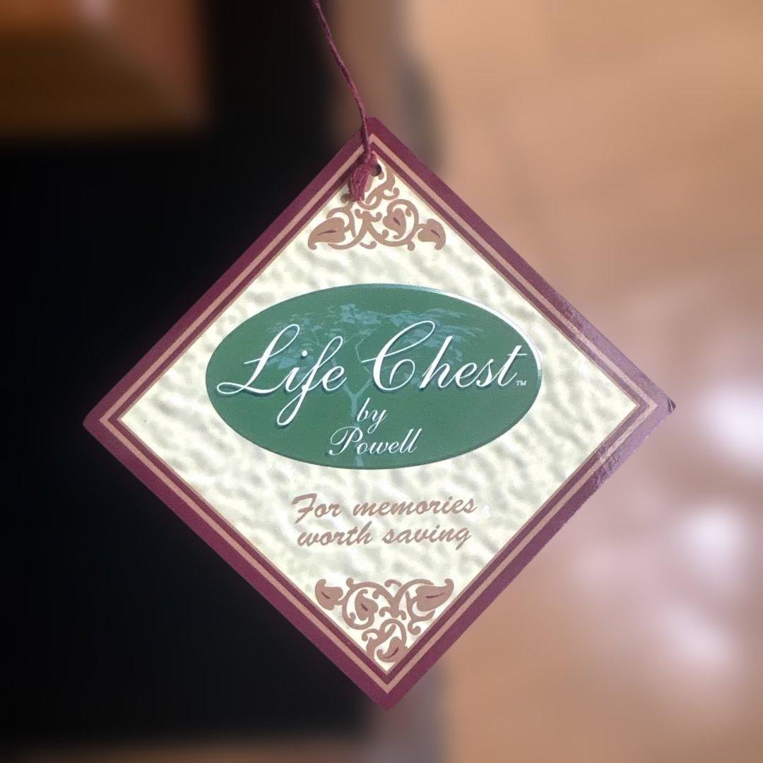Powell Life Chest 木製トランク メモリアルチェスト 大容量