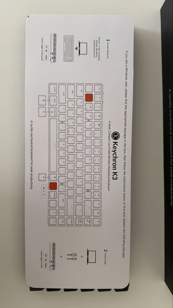 Keychron K3D1 ワイヤレスメカニカルキーボード US配列