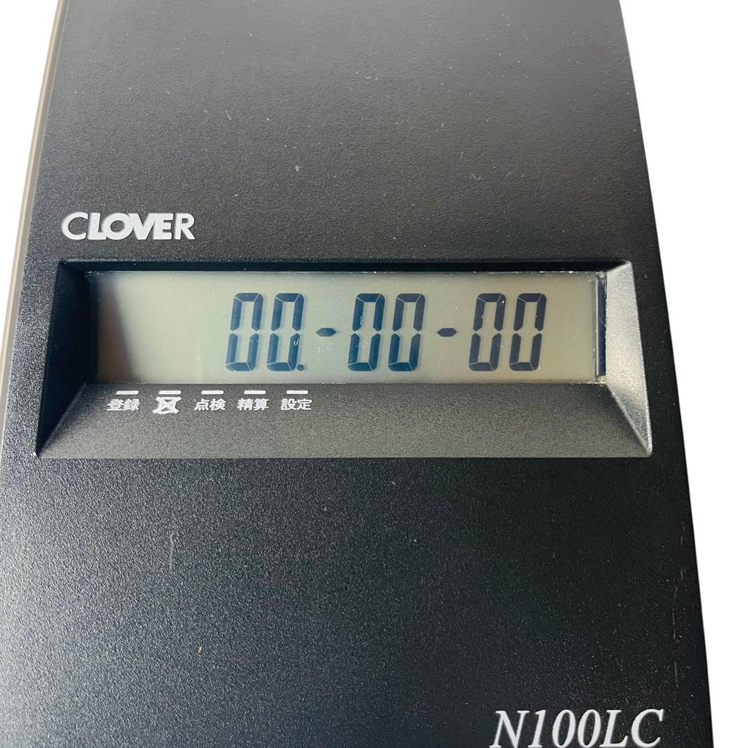 CLOVER クローバー電子 N100LC コンパクトレジスター 美品✨