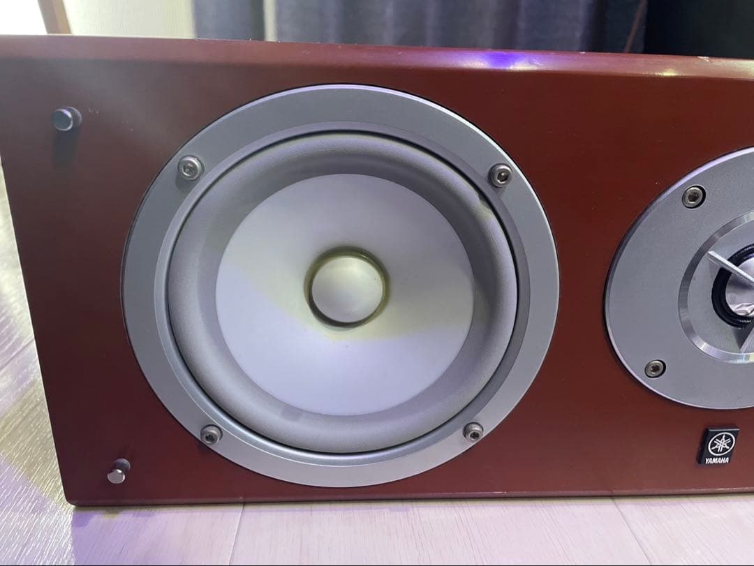 【おまけ付】ヤマハ NS-C525 センタースピーカー 天然木仕上げ チェリー