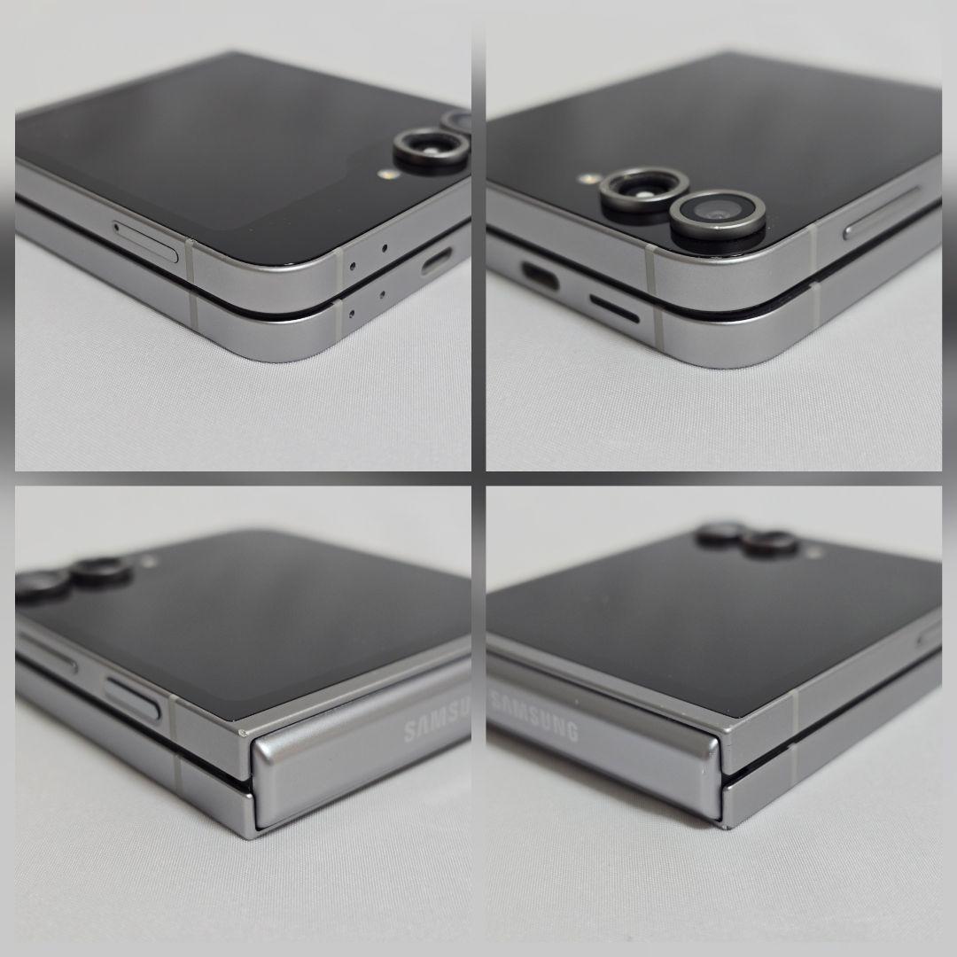 【液晶綺麗】Galaxy Z Flip6 SIMフリー 判定○ 国内版 シルバー