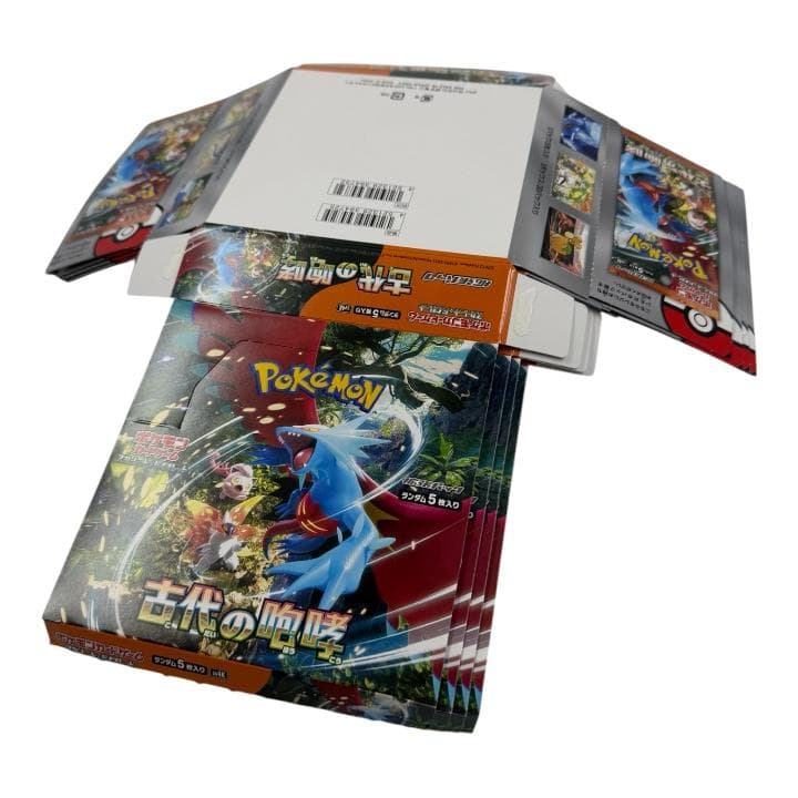 ポケモンカード 空箱のみ 115箱分 151、ロストアビス他　ペリペリ無し