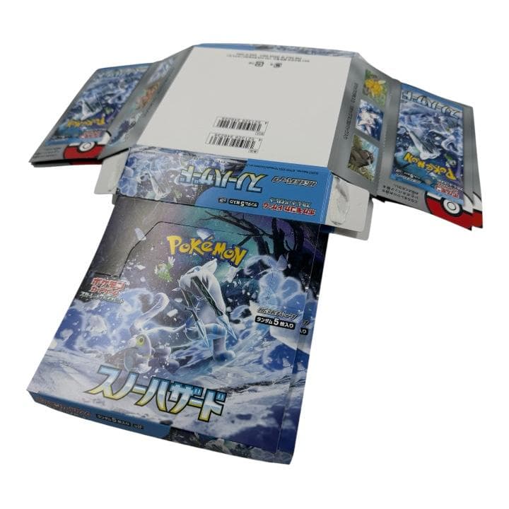 ポケモンカード 空箱のみ 115箱分 151、ロストアビス他　ペリペリ無し
