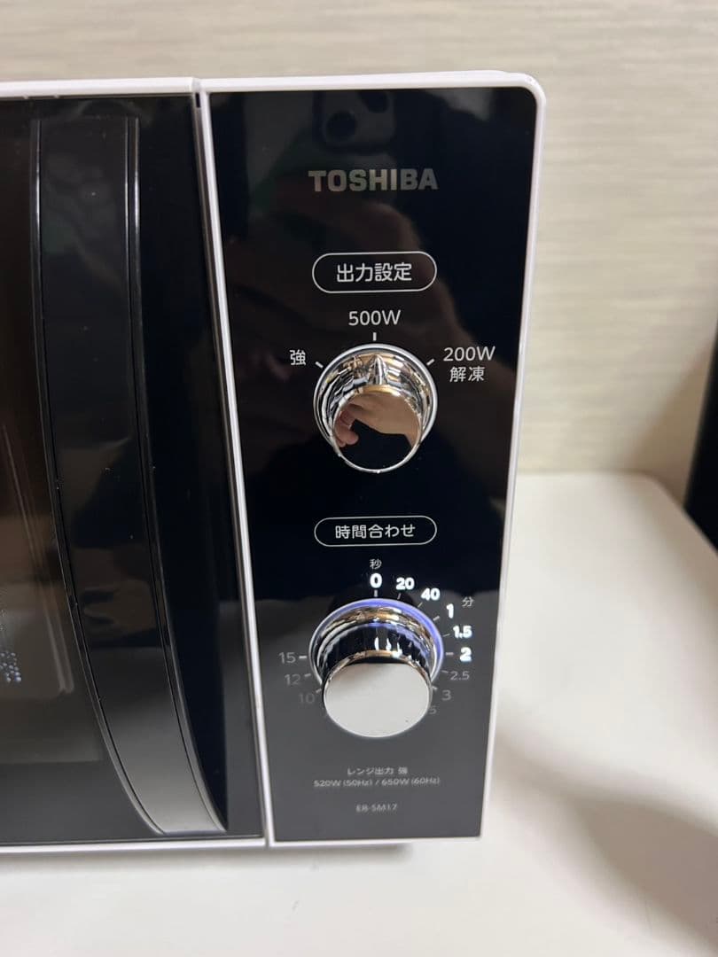 TOSHIBA 電子レンジ 2021年製 ER-SM17