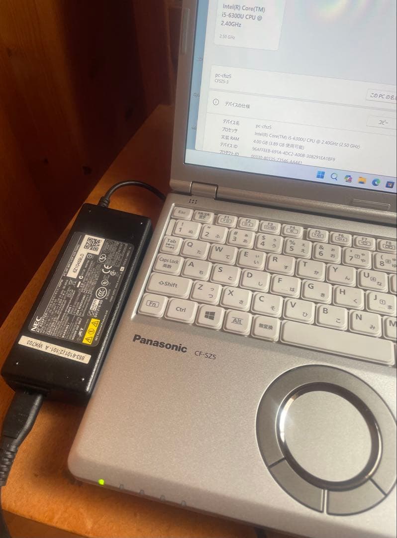Panasonic Let's note CF−SZ5Win11&Office