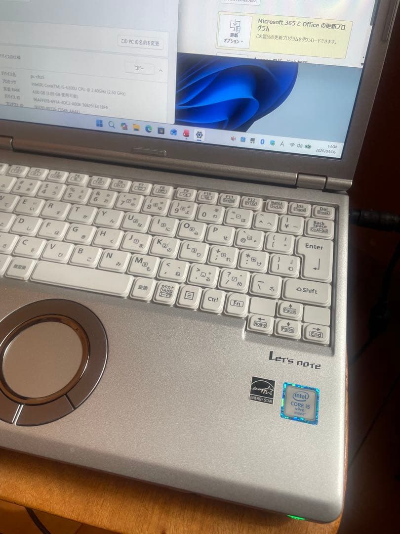 Panasonic Let's note CF−SZ5Win11&Office