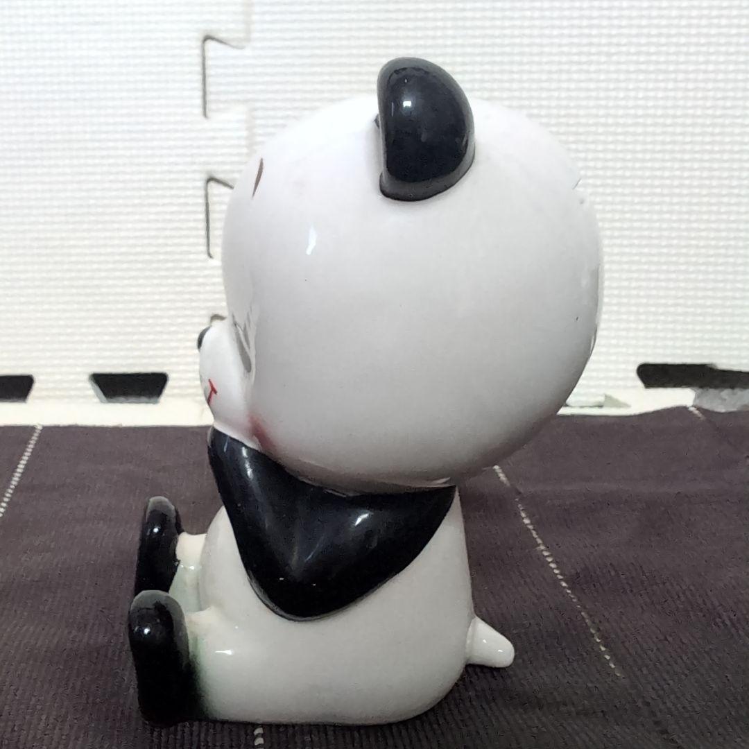 パンダ　貯金箱　内藤ルネ