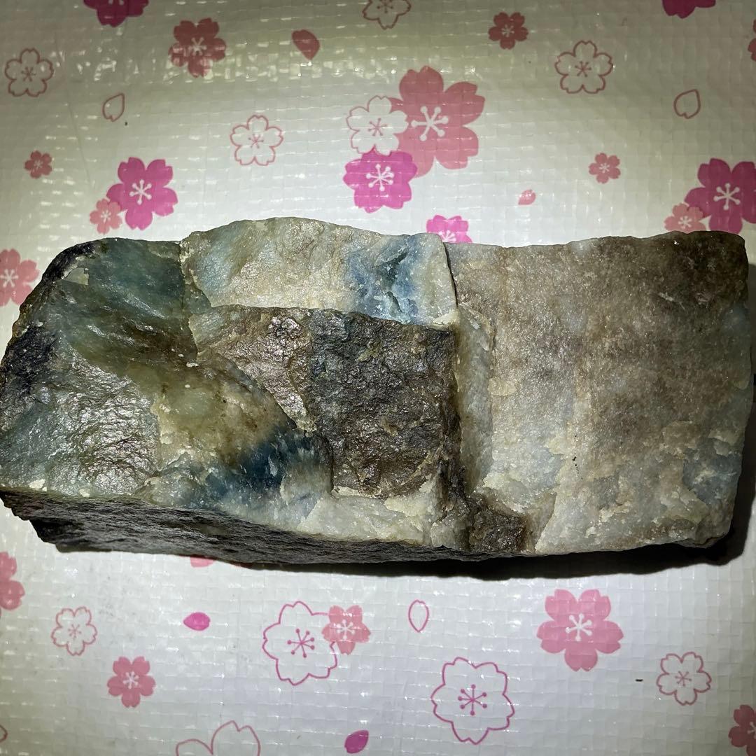 コン沢翡翠　原石　846g（145）　※マニア向け
