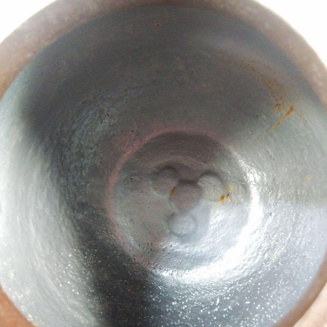 茶道具  風炉釜   真形釜添   唐銅(からかね)朝鮮風炉