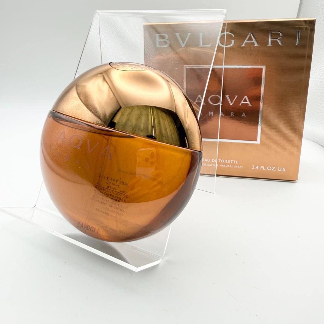 □ほぼ未使用 廃盤 ブルガリ アクアアマーラ オードトワレ 100ml▲