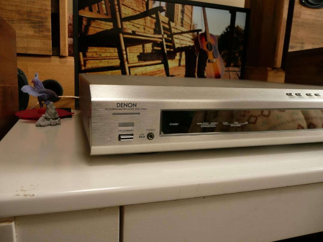 美品 AVアンプ　DENON AVR-770SD 動作確認済み・リモコン付き