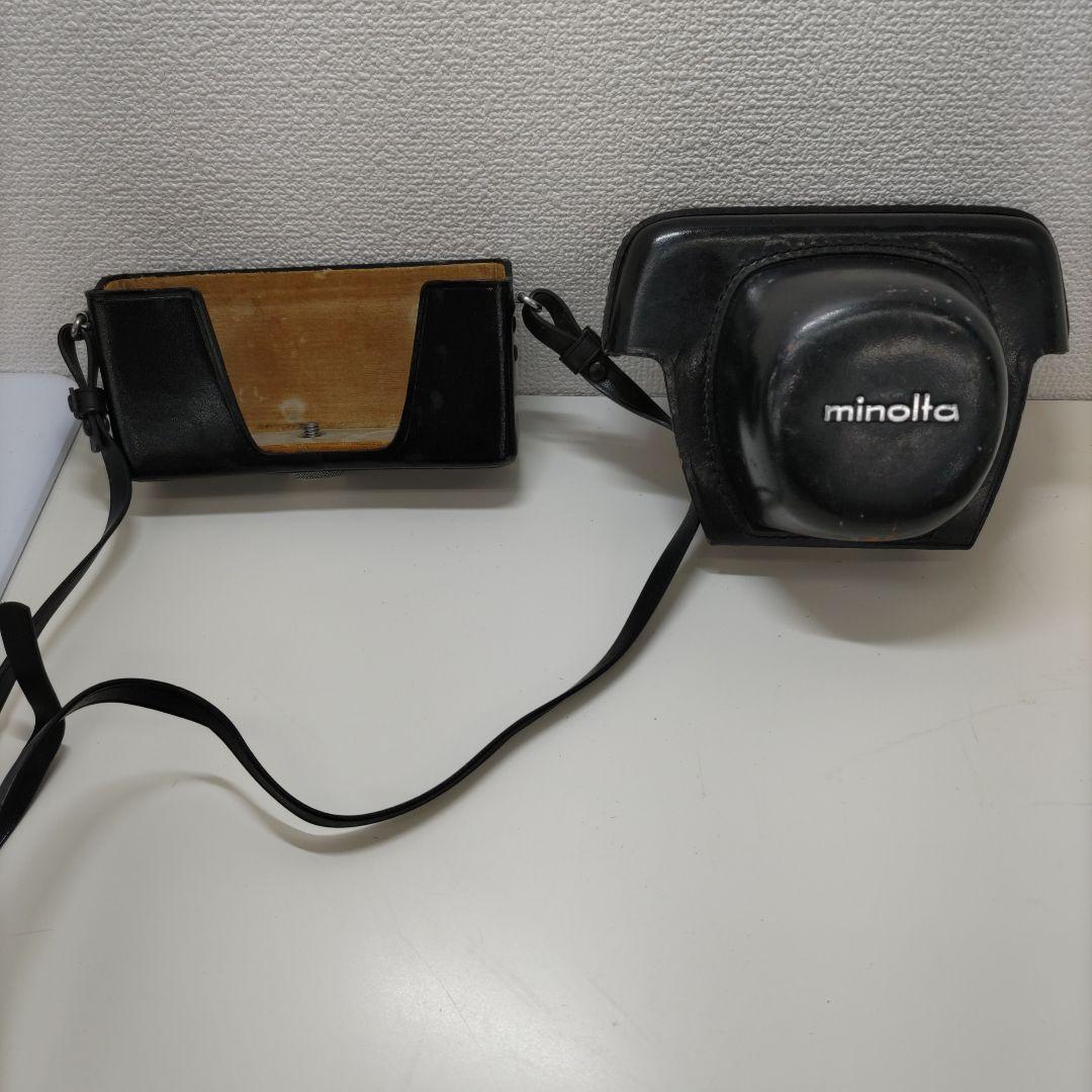 【下52】Minolta Hi-Matic 7s レザーケース付き