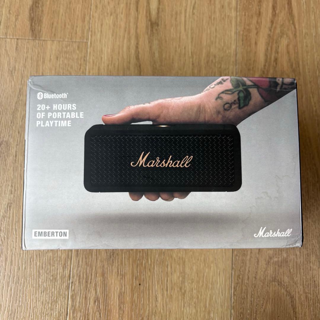 タイムセール‼️美品✨ Marshall マーシャル Emberton ワイヤレス
