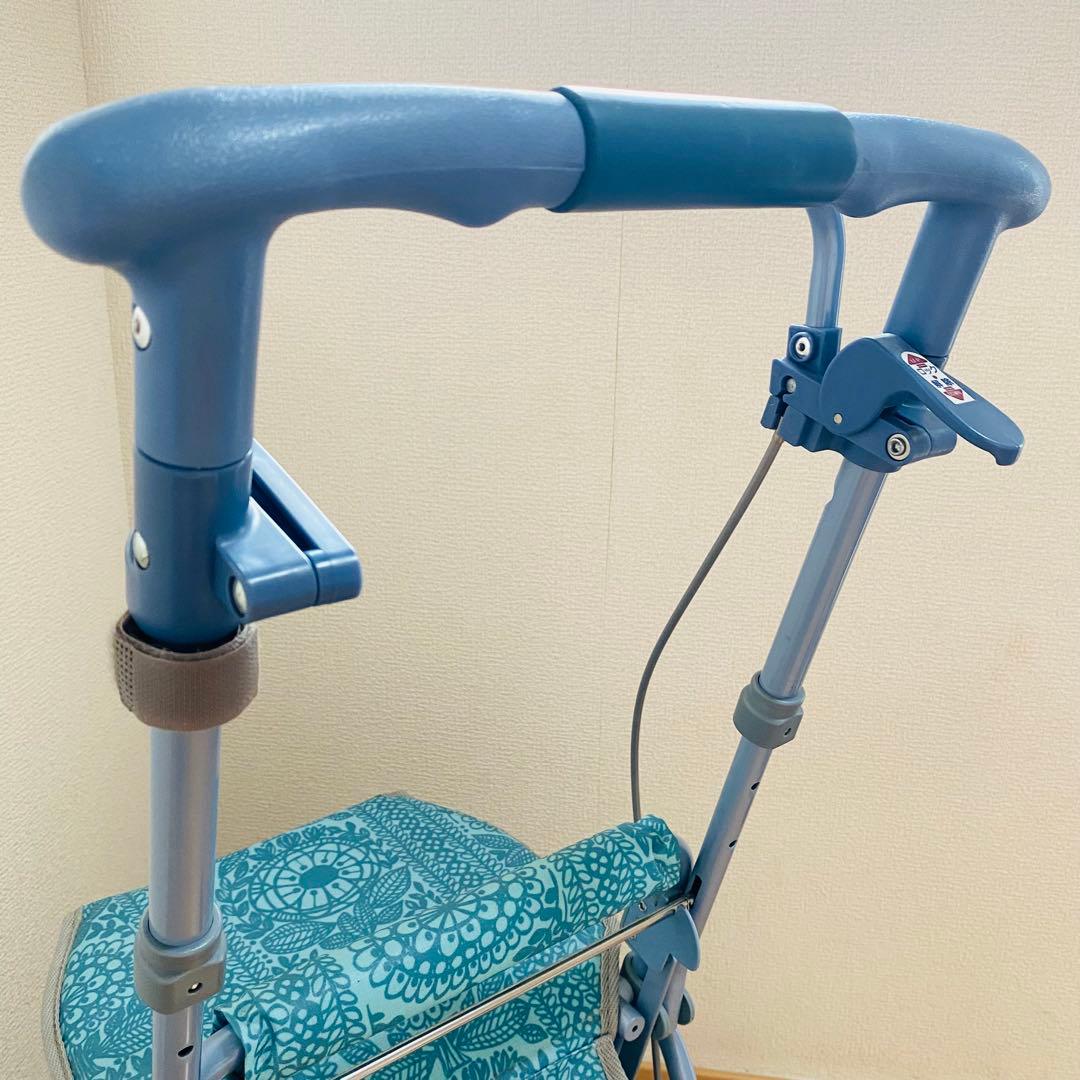 美品 良品 島製作所 フィンレイソン リズムRWC 手押し車 シルバーカー 中古
