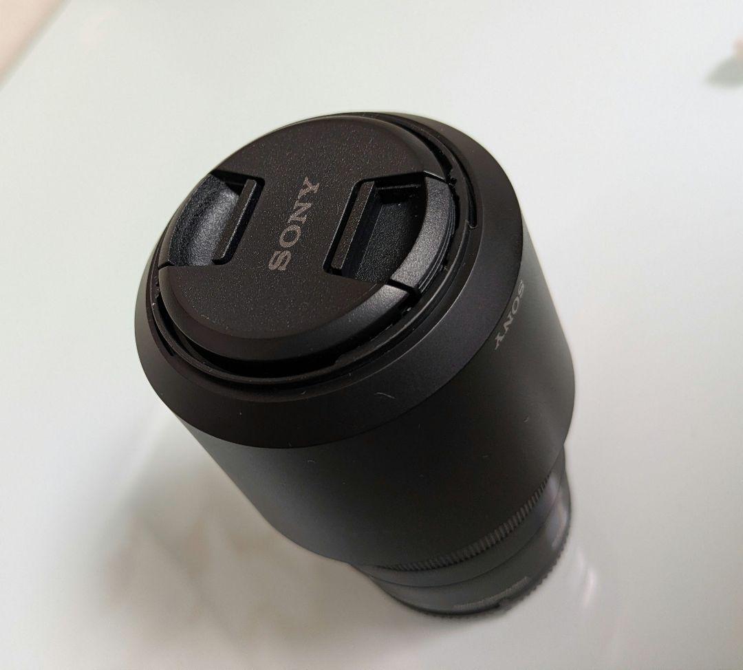 SONY E 55-210mm F4.5-6.3 OSSレンズ 超美品 フード付