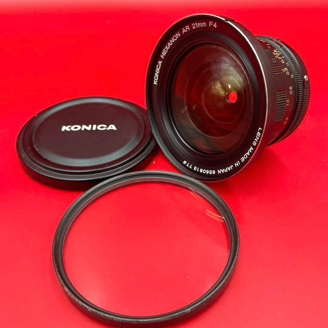 希少・超広角 Konica HEXANON AR 21mm F4 コニカ 銘玉