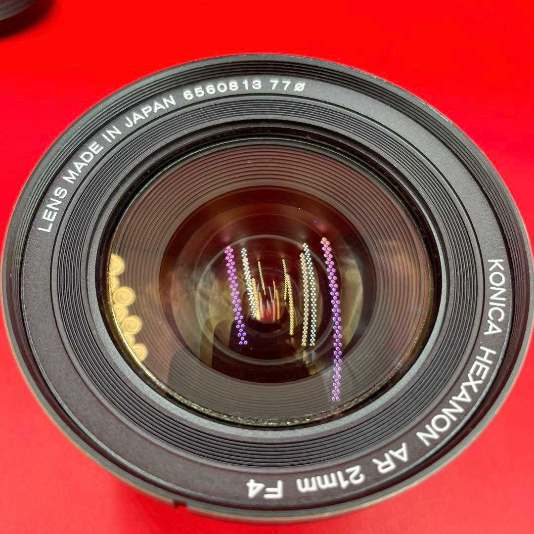 希少・超広角 Konica HEXANON AR 21mm F4 コニカ 銘玉