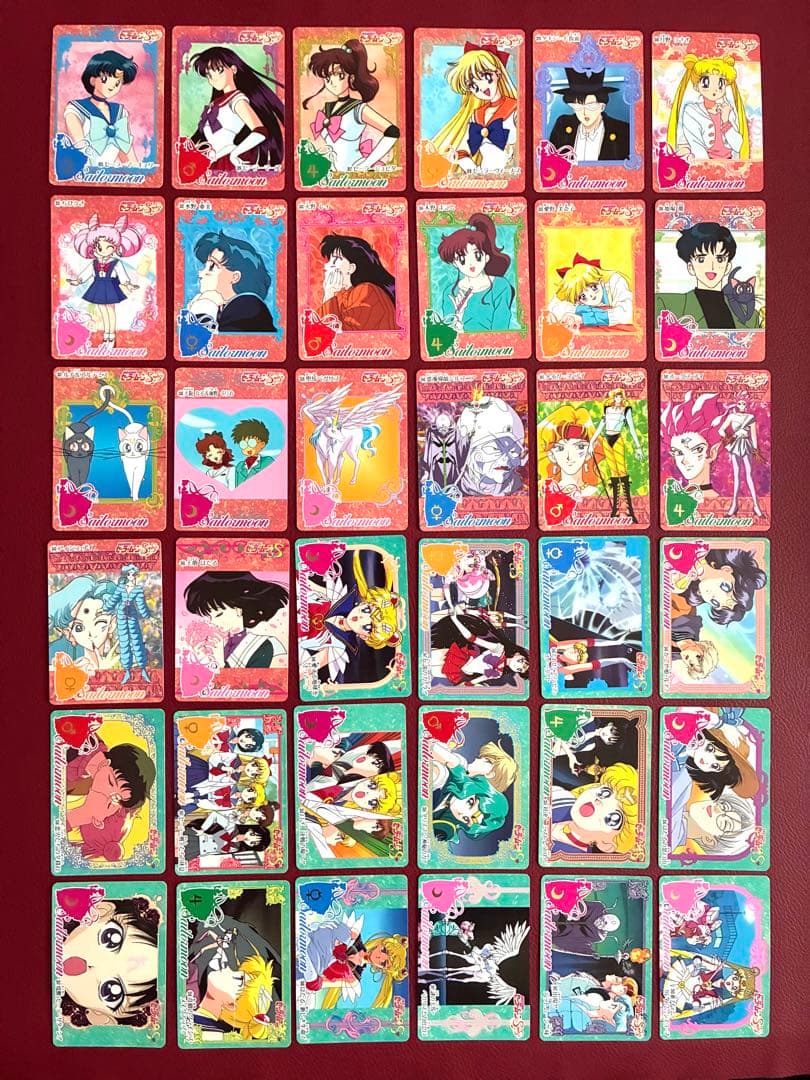 セーラームーンS&SS カードダス　本弾　パート9 全42種　フルコンプ