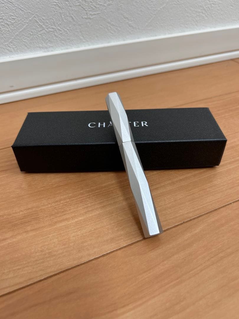 CHAPTER シルバー ボールペン サインペン　バイリンガールちか　替芯付き