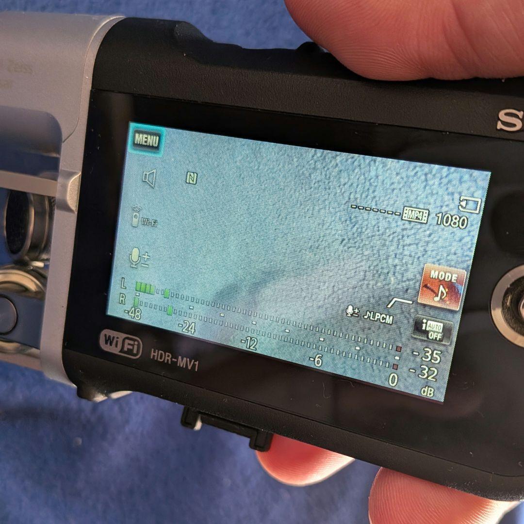 SONY HDR-MV1 ビデオカメラ 本体　中古