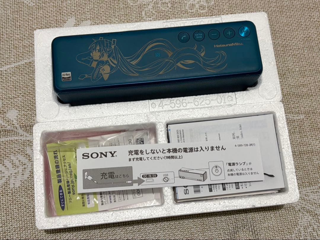 SONY ワイヤレススピーカー 初音ミクデザイン