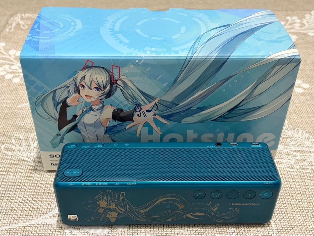 SONY ワイヤレススピーカー 初音ミクデザイン