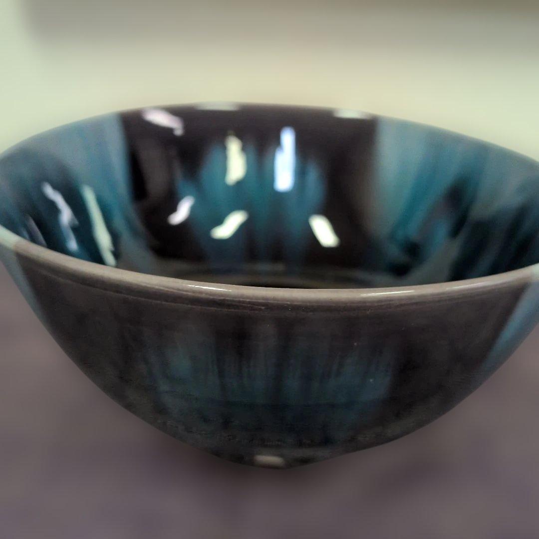 美しい九谷焼抹茶茶碗