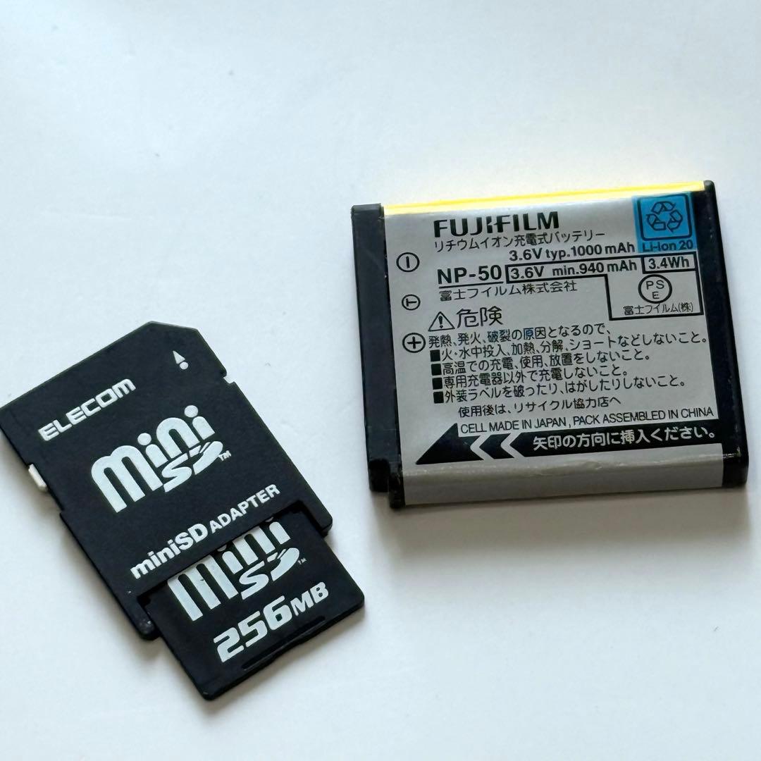 動作品 FUJI FILM FinePix F80EXR ブラック SD付き