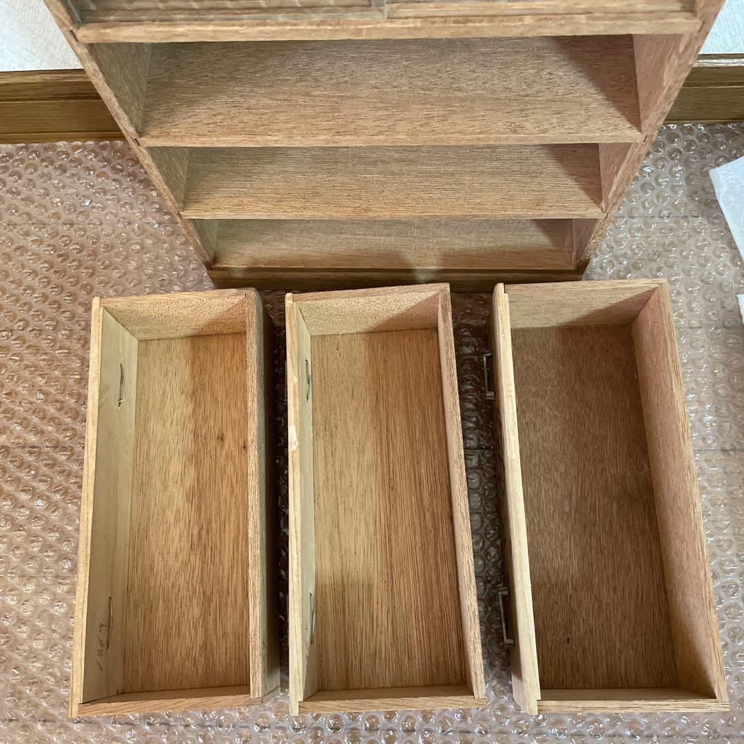 昭和レトロ ミニチュアタンス　ミズヤ　レトロ箪笥　レトロ水屋　希少レア❣️