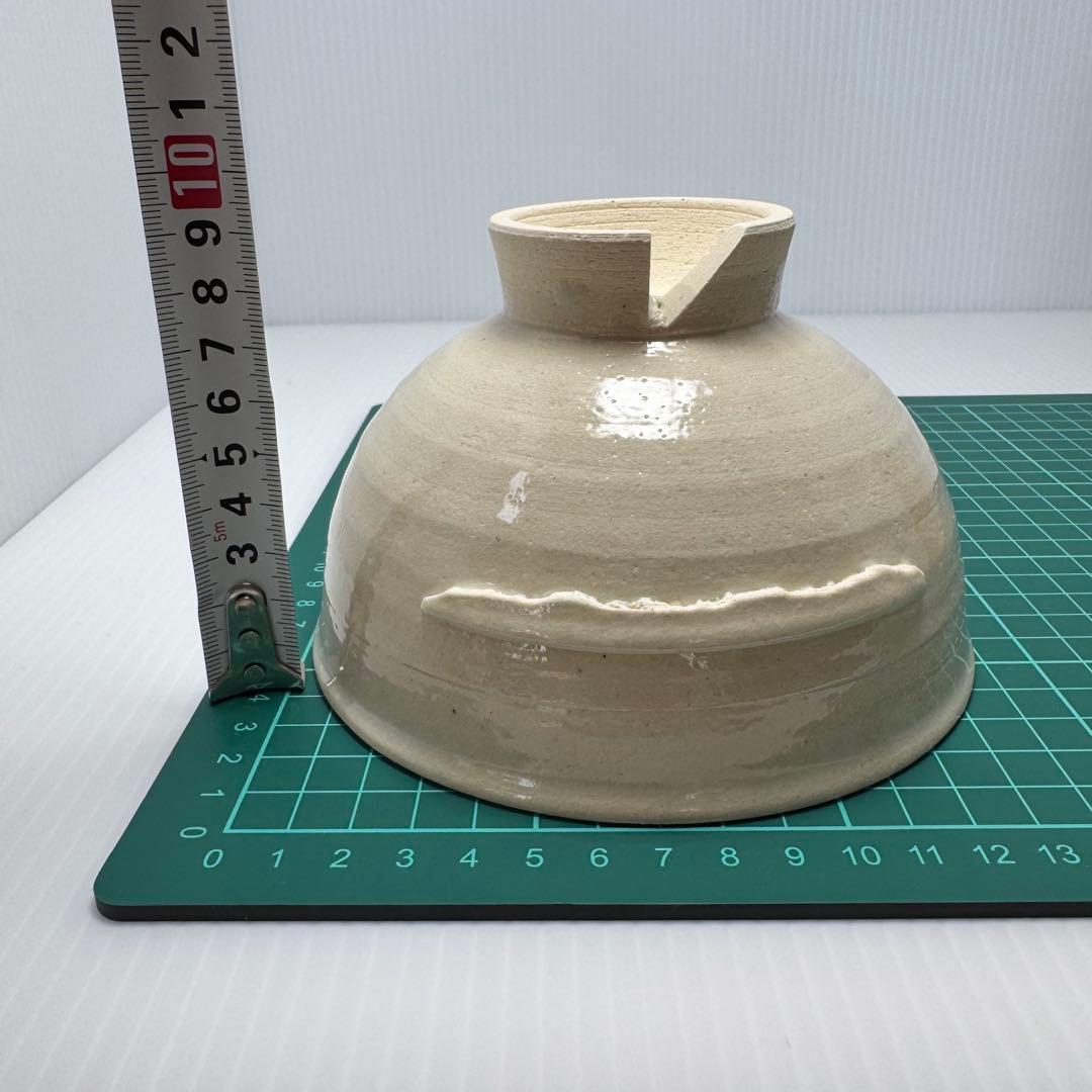 新品 希少 一文字写 茶碗 本願寺 共箱 説明書付き 陶器 工芸品