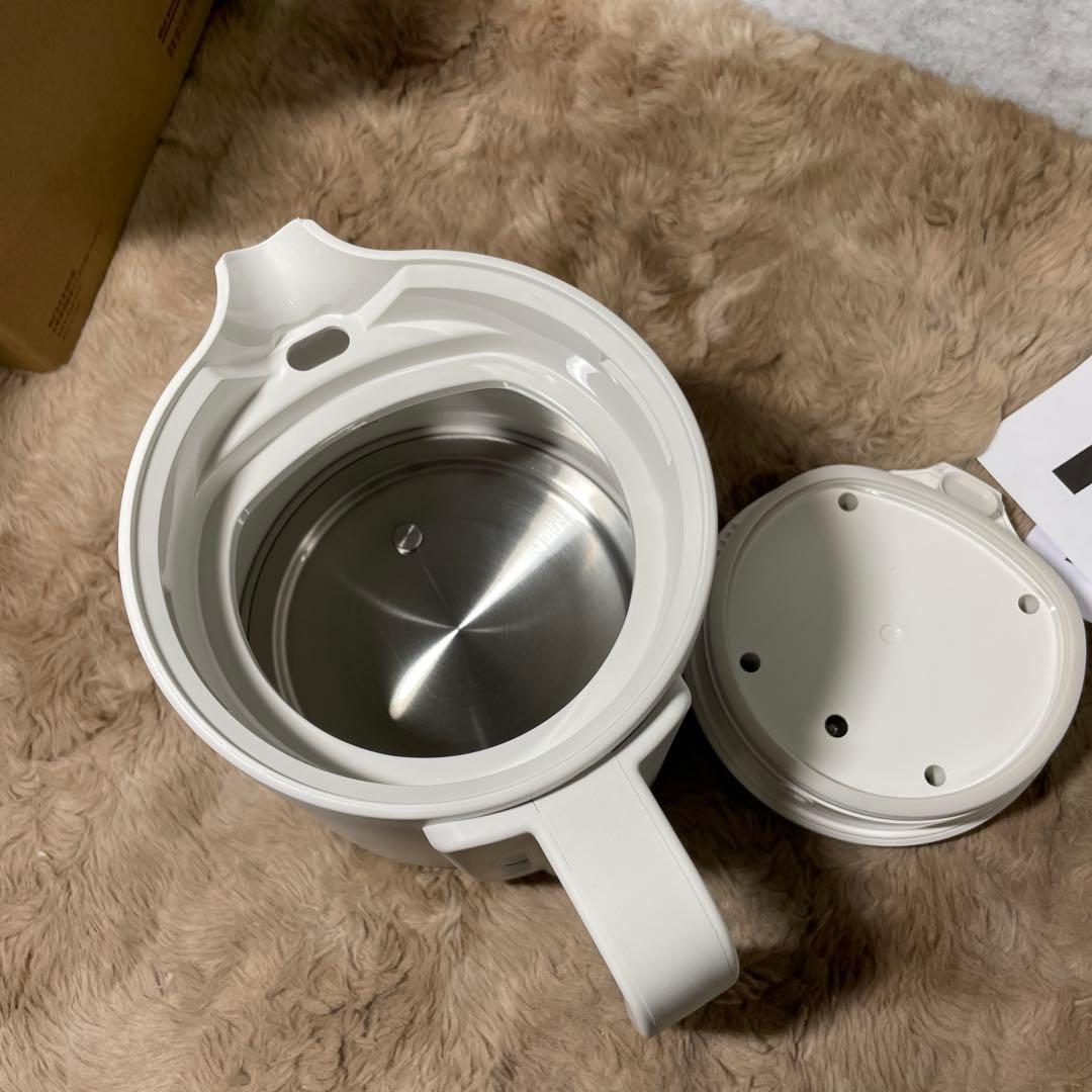 無印良品温度調節機能付き電気ケトル 0.8L MJ-KEC08 LA1MTA3S