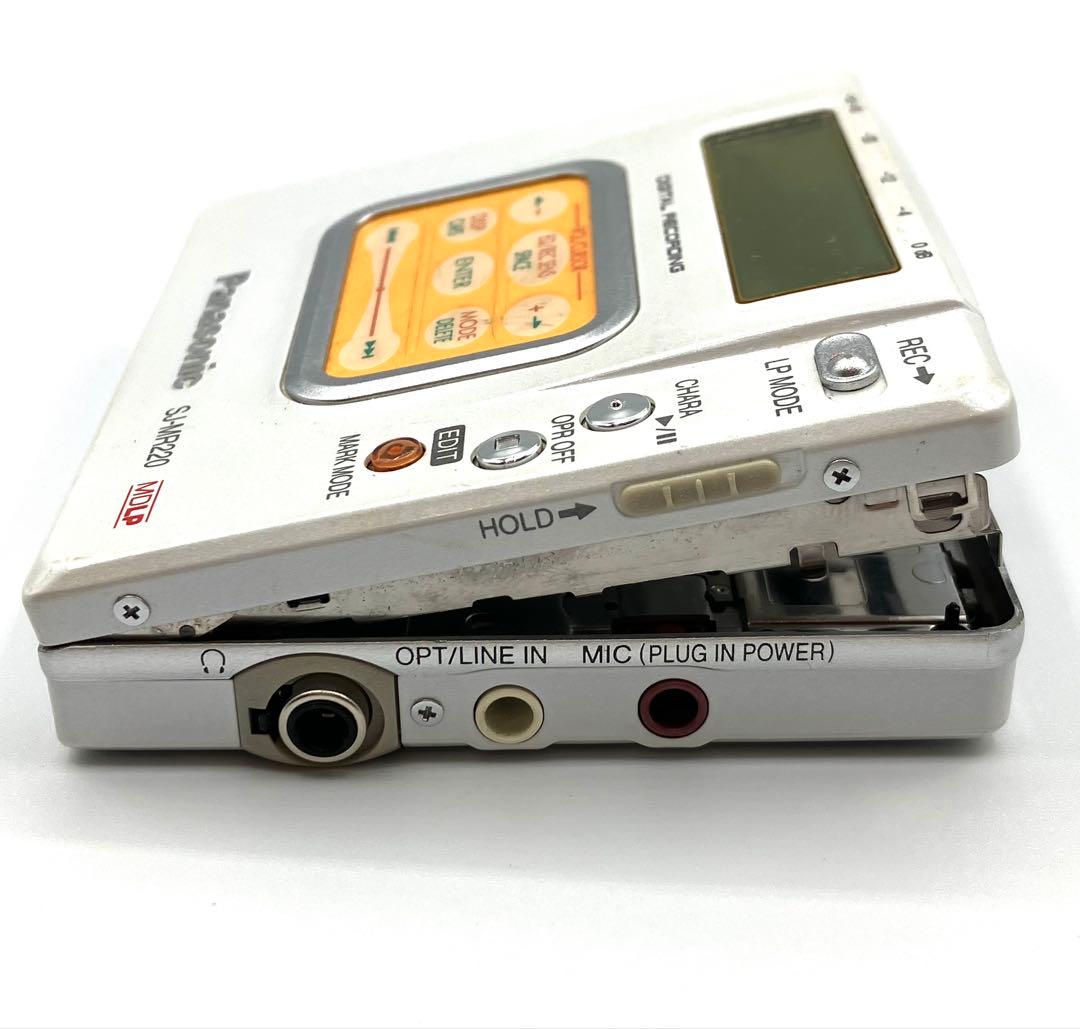 Panasonic SJ-MR220 ポータブルMDプレーヤー　通電OK