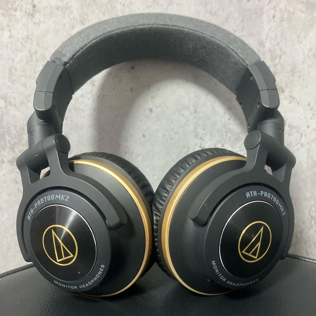 【希少】オーディオテクニカ DJヘッドホン ATH-PRO700MK2ANV