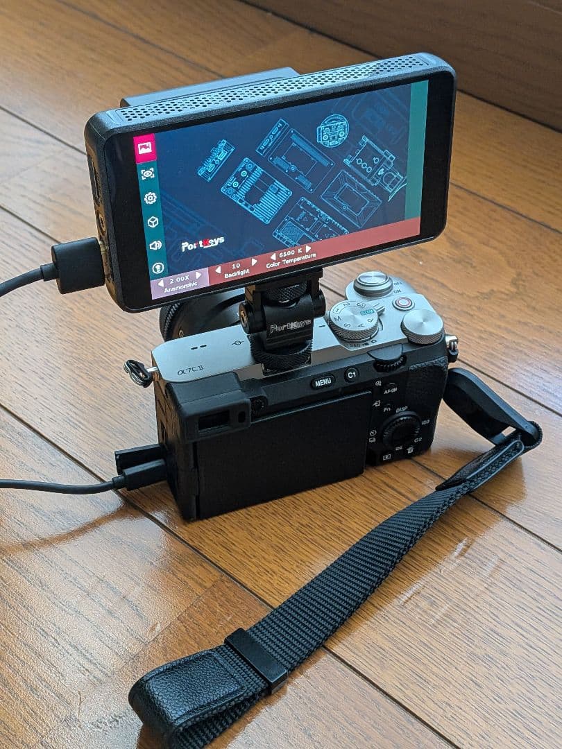 Portkeys PT5 II カメラ モニター 5” タッチスクリーン