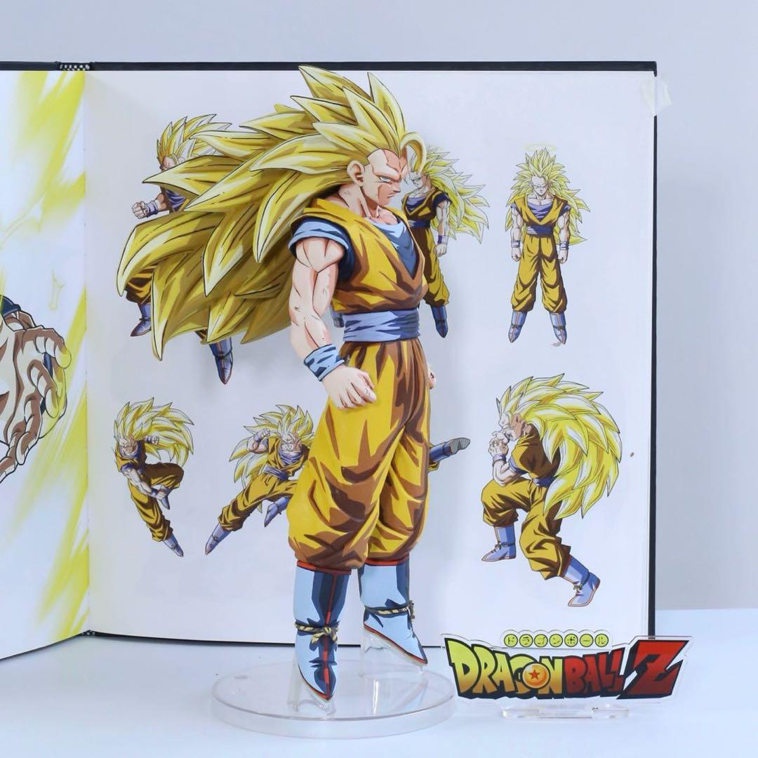 ドラゴンボール 一番くじ　A賞　超サイヤ人　3孫悟空 ペイント 二次元彩色