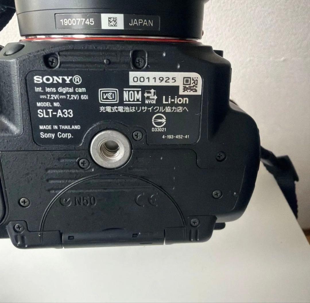 SONY α33 ボディ＋Minolta 24-105mm 標準ズームセット