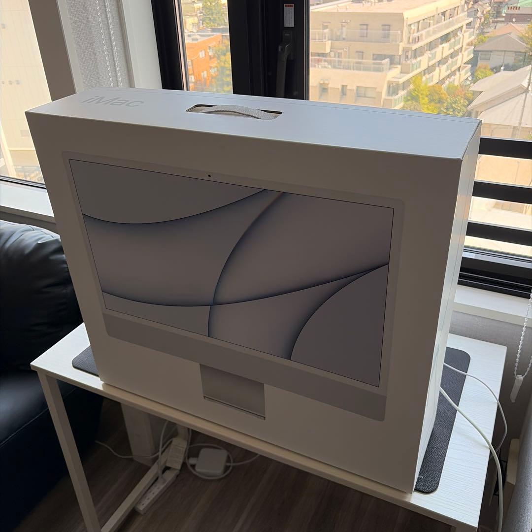 Apple iMac 本体、キーボード、マウス、ケーブル付き