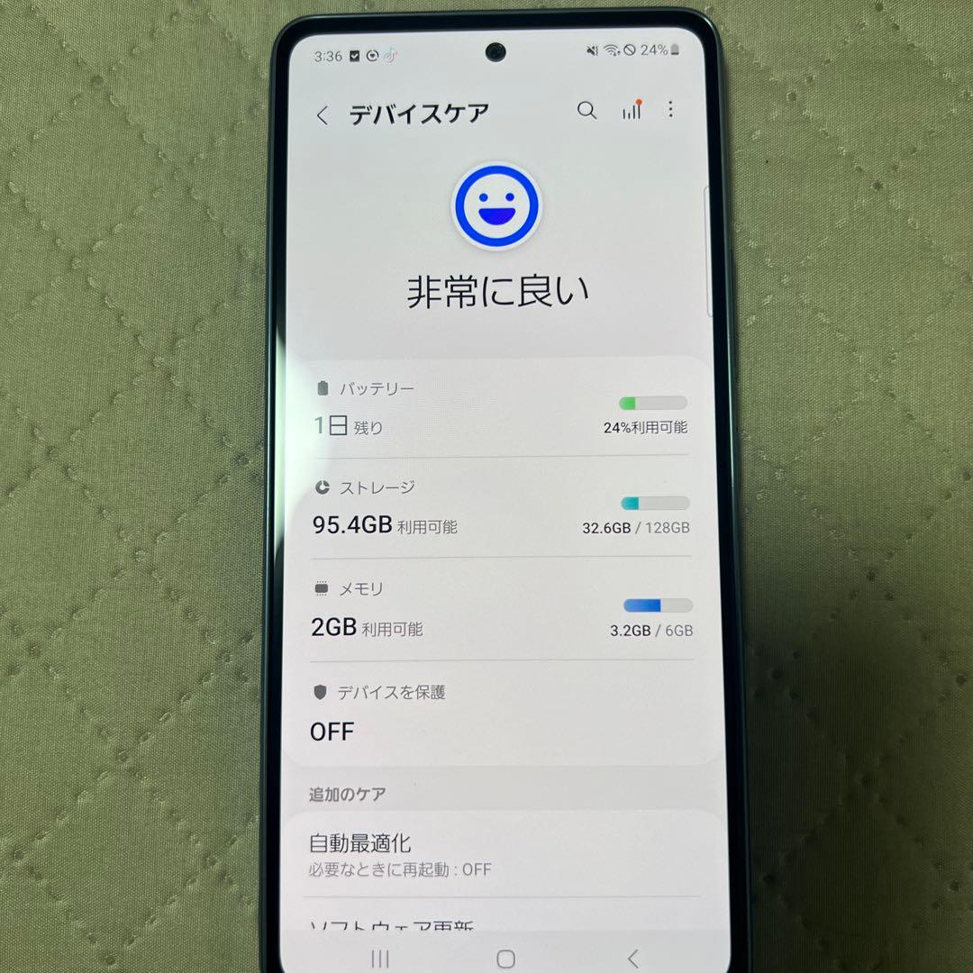 Samsung Galaxy A53 5G ライトブルー