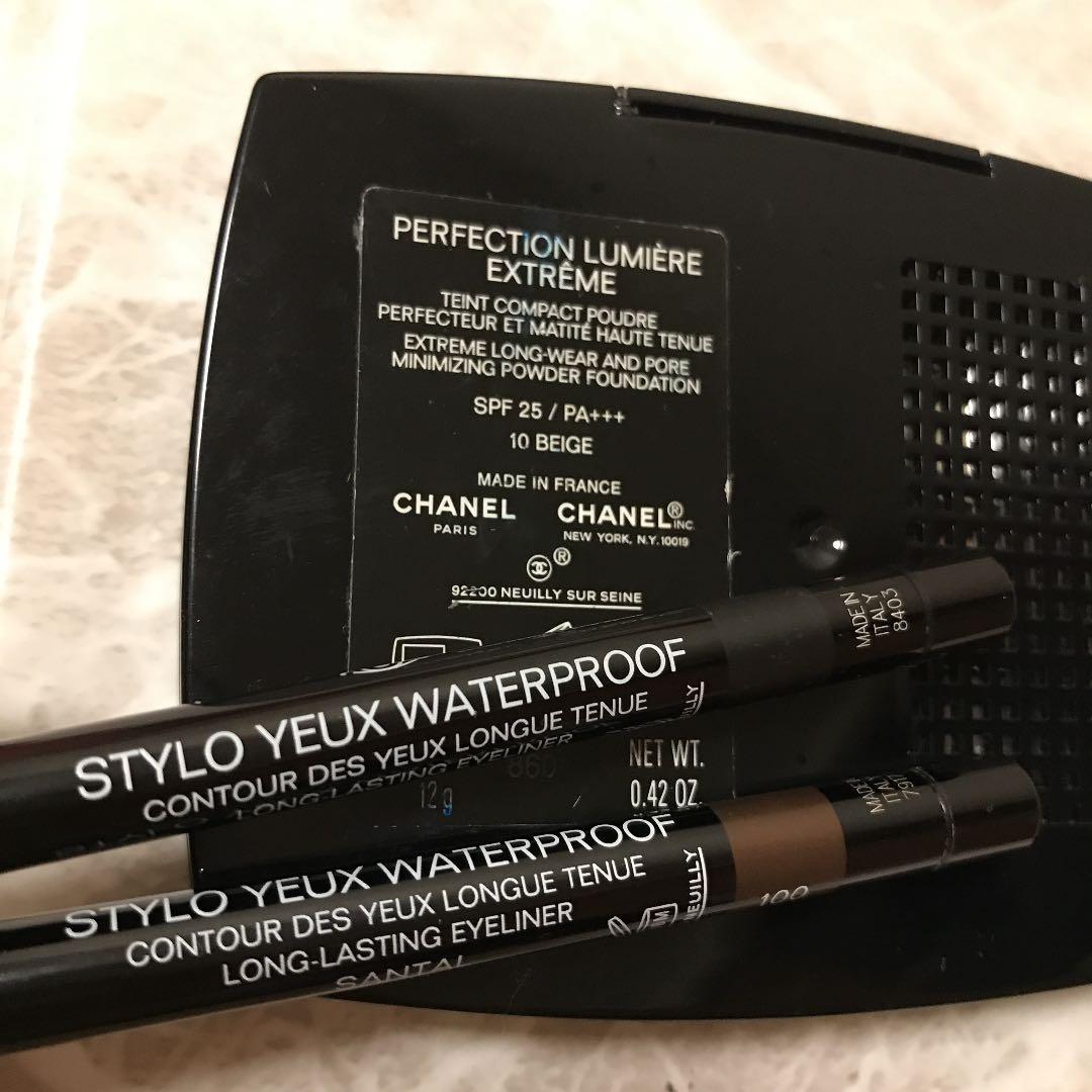 CHANELセット ファンデーション パウダー ライナー 二本
