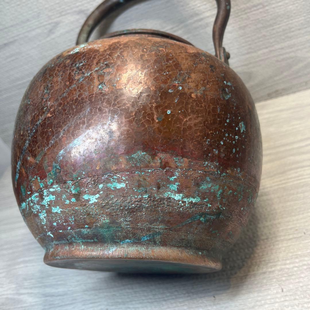 山川堂 鎚起銅器　銅器 薬缶　急須　やかん　銅水注　茶道具骨董品
