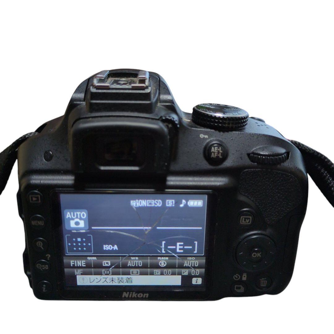 Nikon D3300 ダブルズームキット2 ブラック カメラケース付