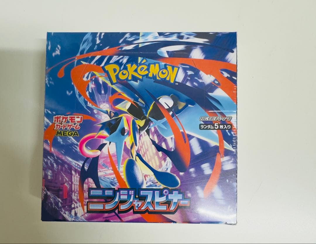 ポケモンニンジャスピナー BOX シュリンク付き 新品未開封