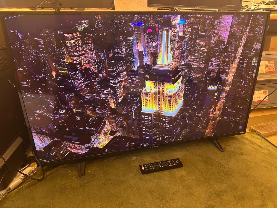 funai　フナイ　50型 テレビ FL-50U3010　19年製　4K対応！