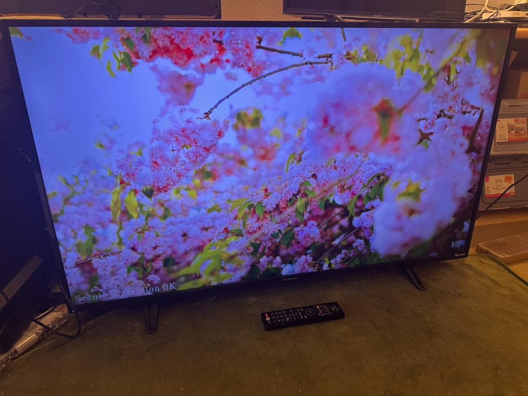 funai　フナイ　50型 テレビ FL-50U3010　19年製　4K対応！
