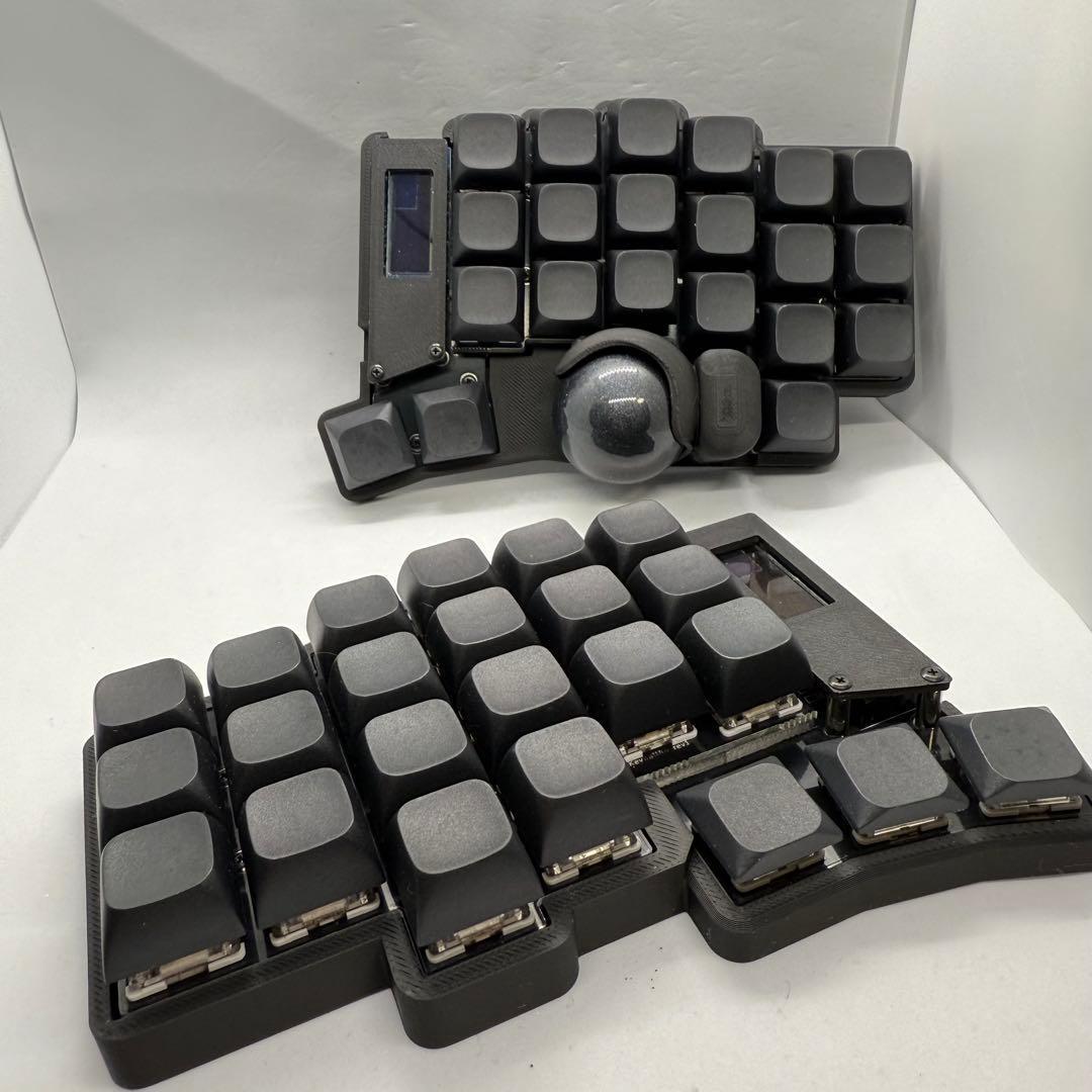 自作キーボード トラックボール付 組立て済みセット（Keyball44互換）
