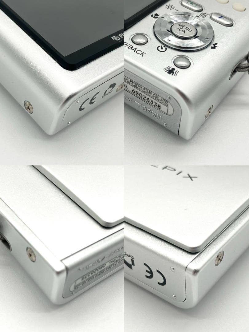 富士フイルム　FinePix Z3 コンデジ　デジタルカメラ　シルバー　動画可能