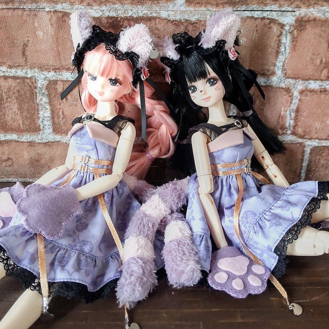 リカちゃん服 27cmドール うさぎの国のアリス　♡チェシャ猫♡