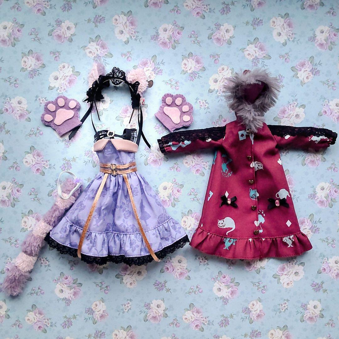 リカちゃん服 27cmドール うさぎの国のアリス　♡チェシャ猫♡
