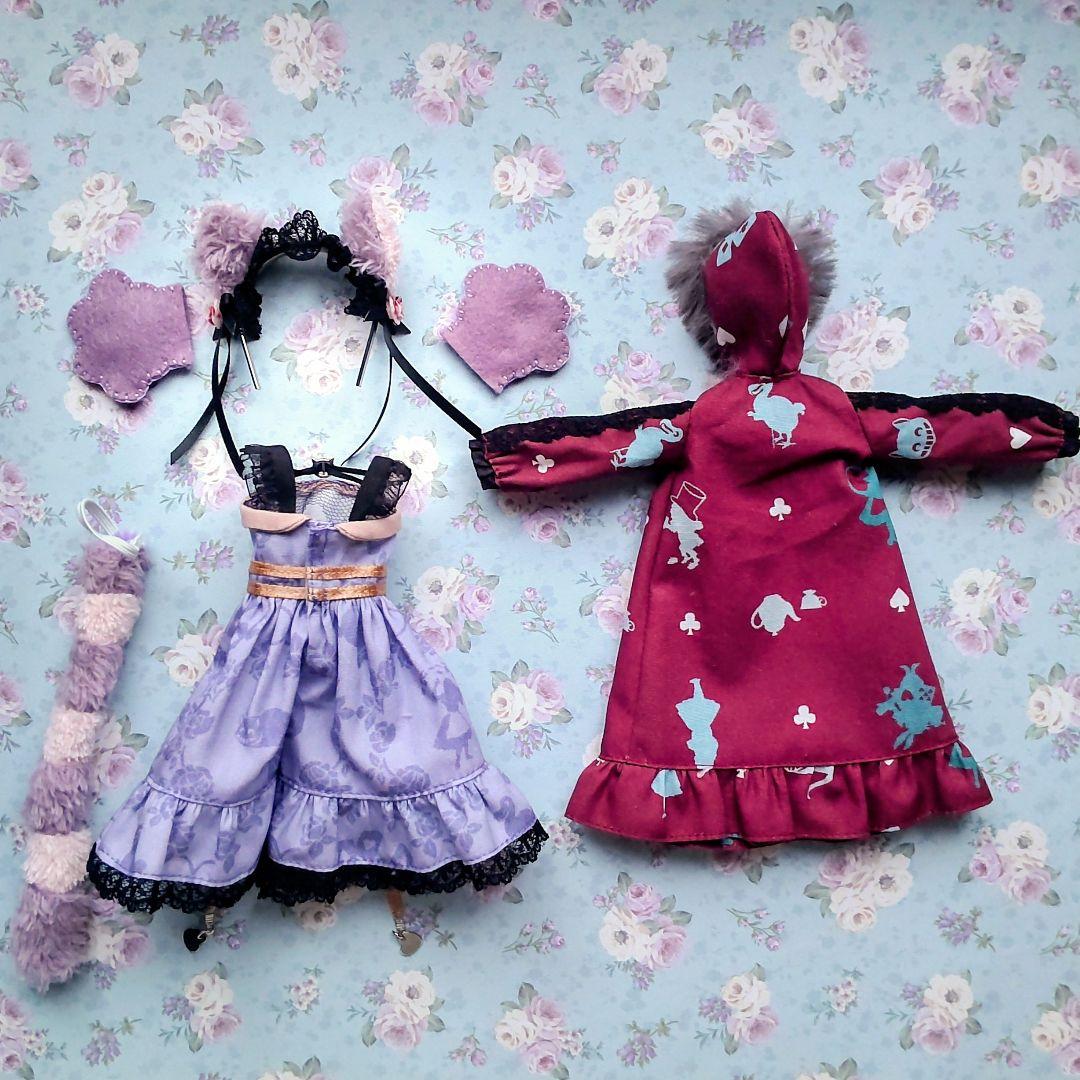 リカちゃん服 27cmドール うさぎの国のアリス　♡チェシャ猫♡